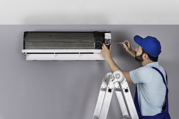 Installation climatiseur monobloc