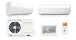 climatiseur airco split avec télécommande et thermostat