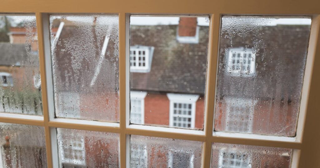 Condensation sur des fenêtres